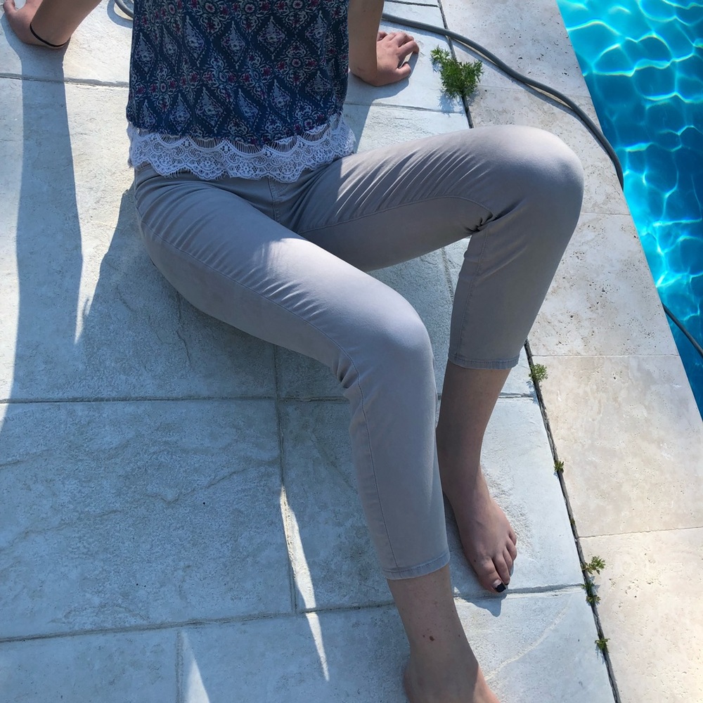 Abercrombie Patterned Lace Tank